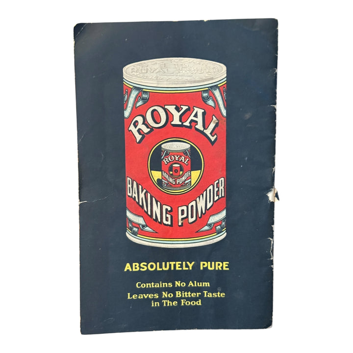 1925 Royal Baking Powder Co. Cook Book Recipe Booklet