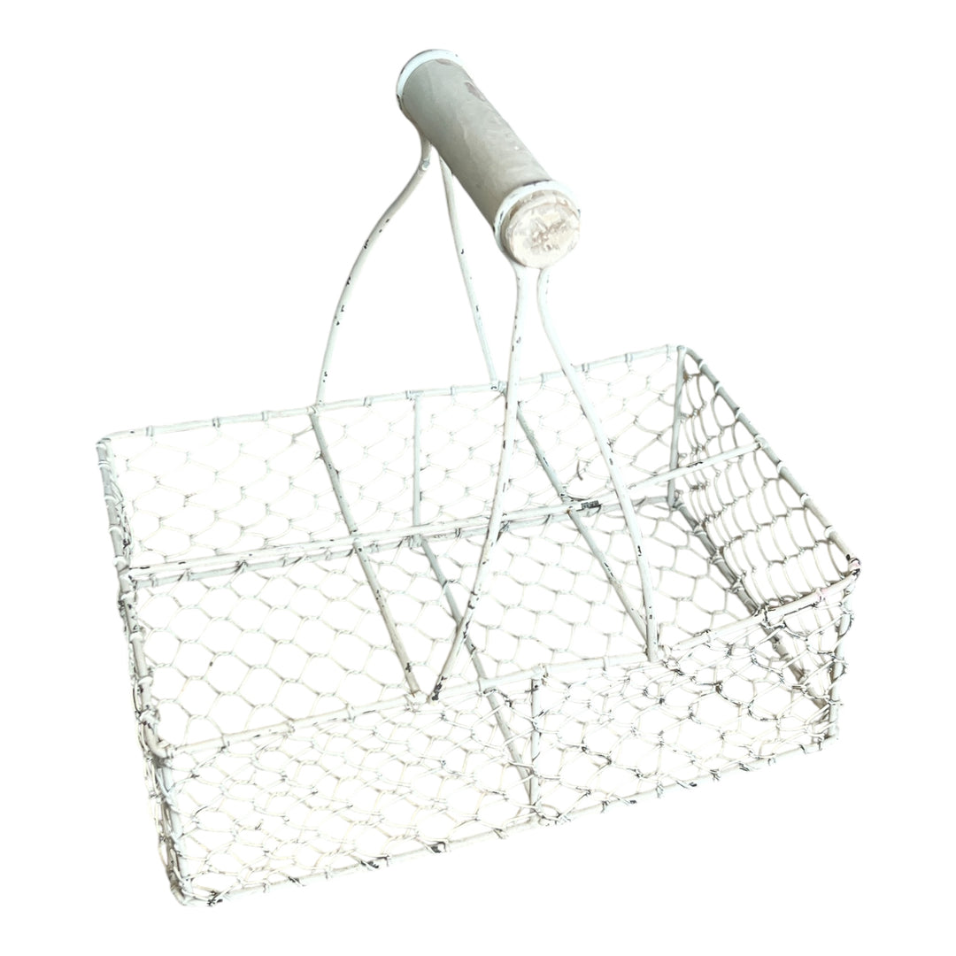 Wire Handled Basket