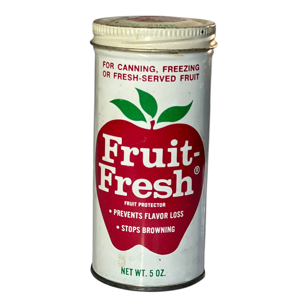 Vintage fruit Fresh Tin