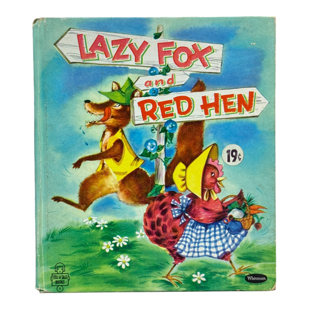 Childrens Book - Whitman Lazy Fox and Red Hen