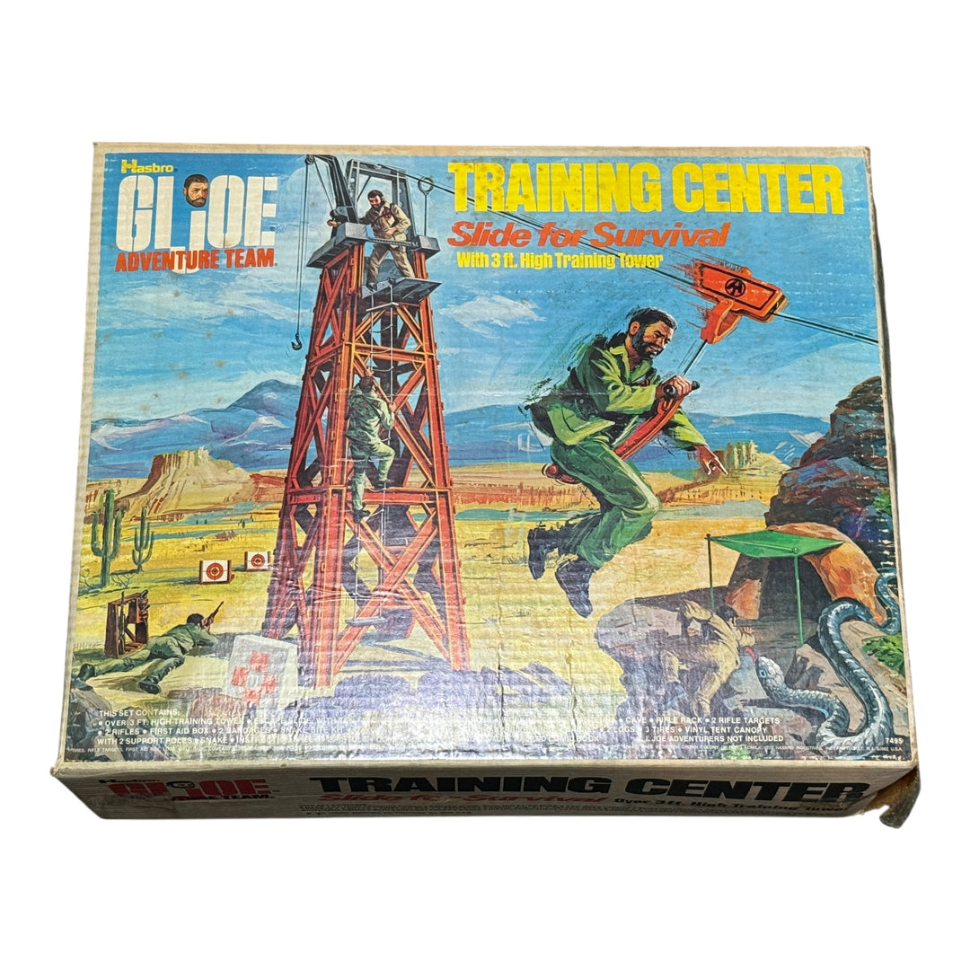 Vintage 1974 Hasbro GI JOE Adventure Team Training Center Set