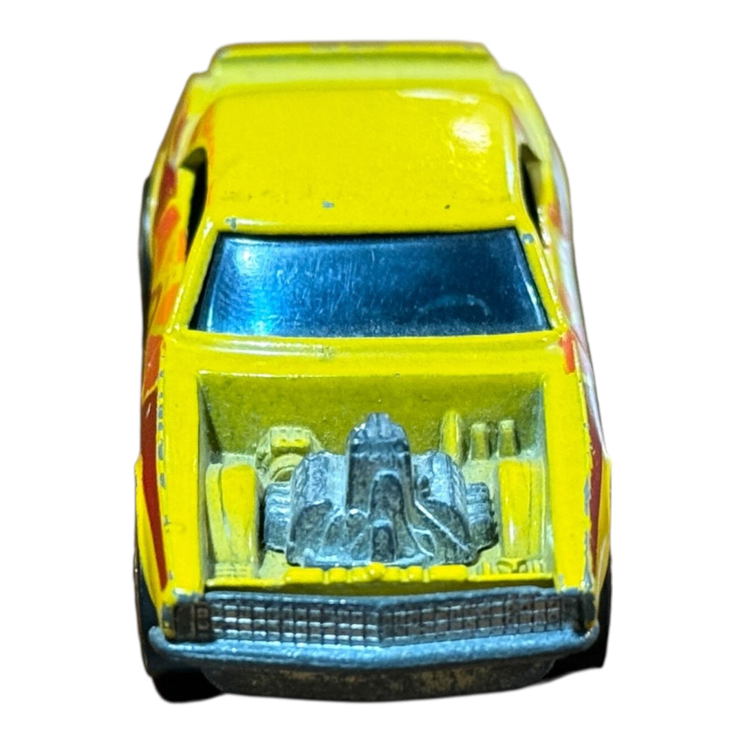 Hot Wheels Redline Heavy Chevy #7 1969 Yellow Made in Hong Kong