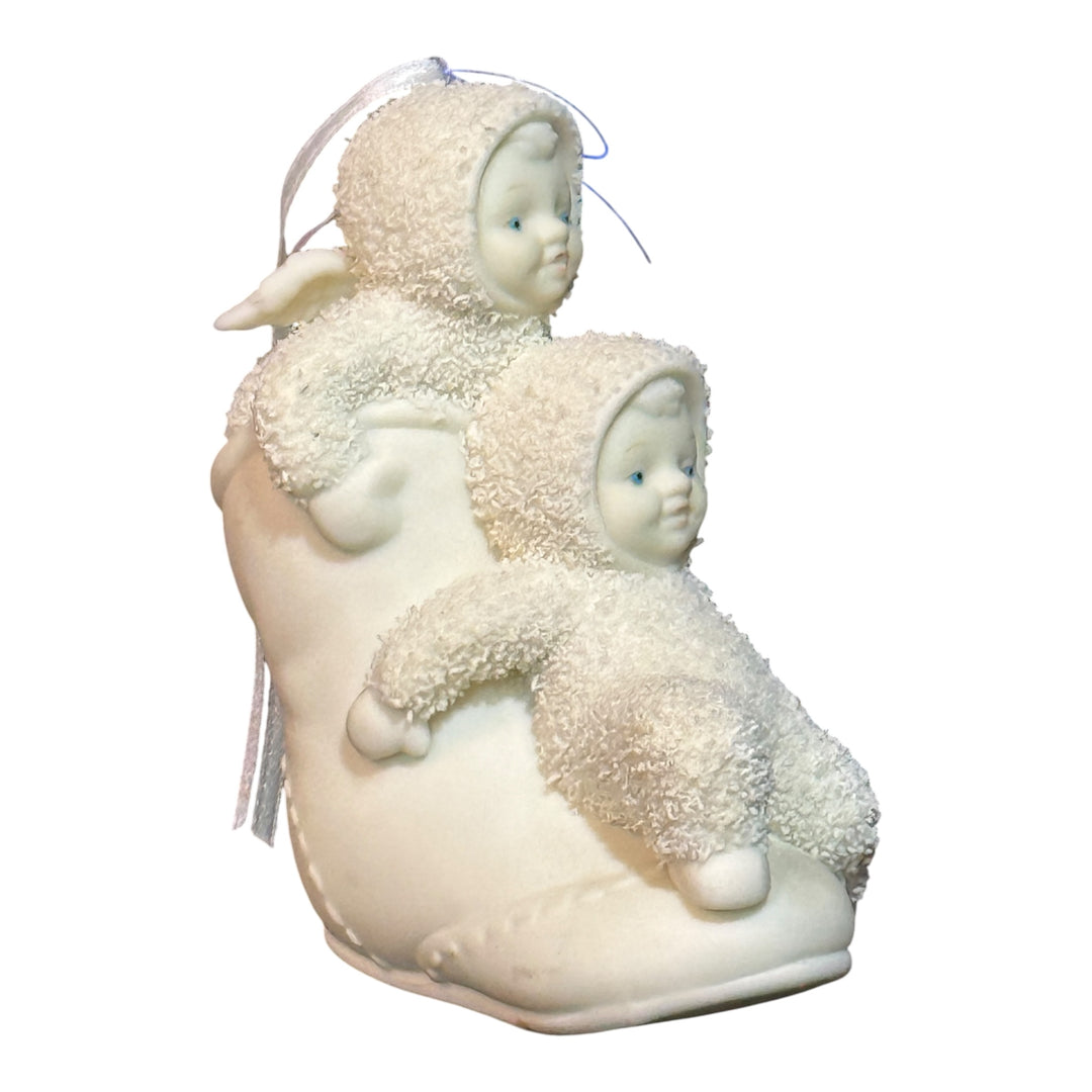 Dept 56 Snowbabies - "One Two High Button Shoe Ornament"