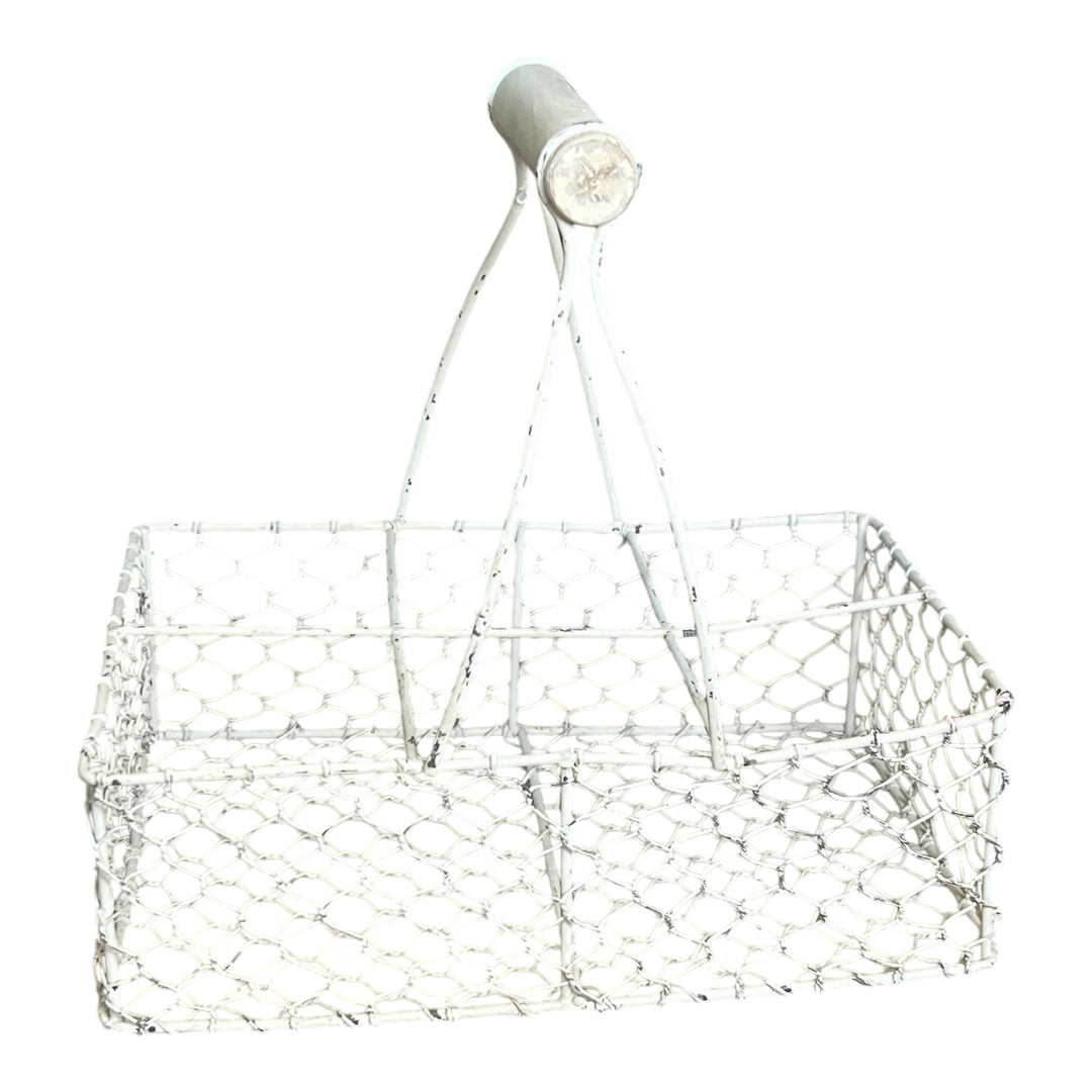 Wire Handled Basket