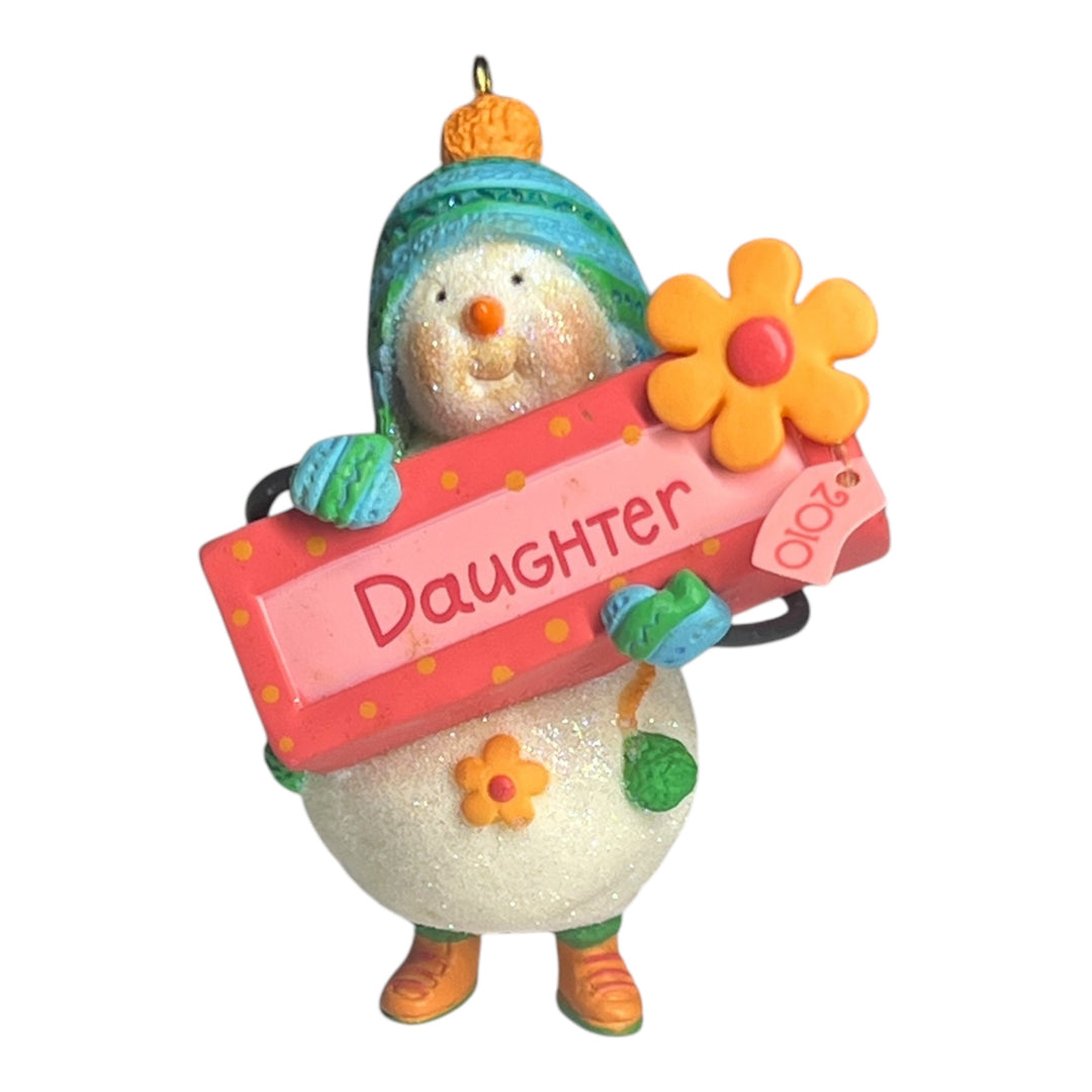 Enesco Ornament (No Box) - One Cool Daughter 2010