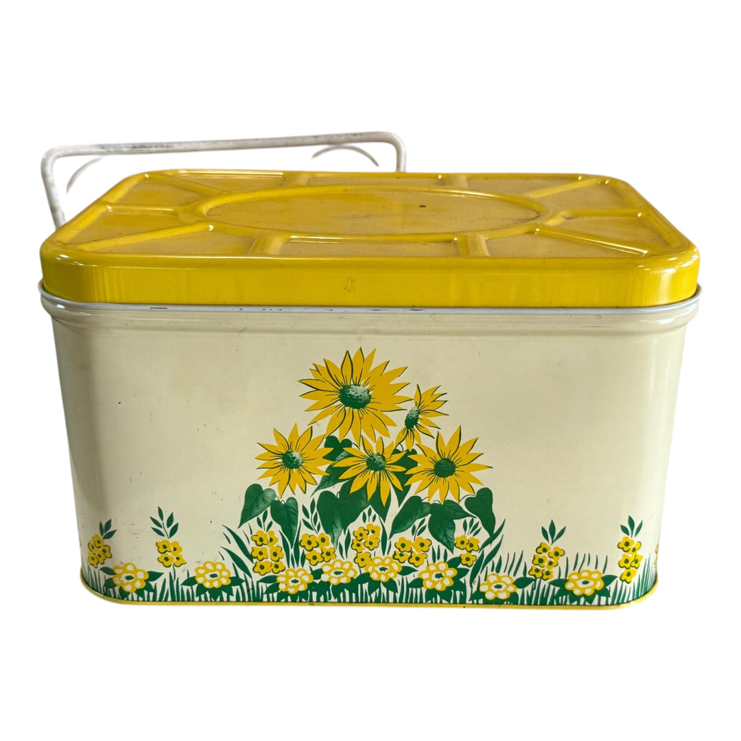 Vintage Metal Bread Box