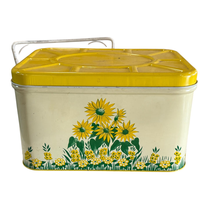 Vintage Metal Bread Box