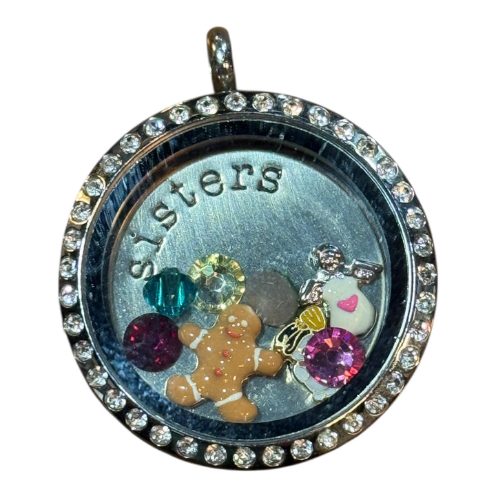 Origami Owl Locket with Charms