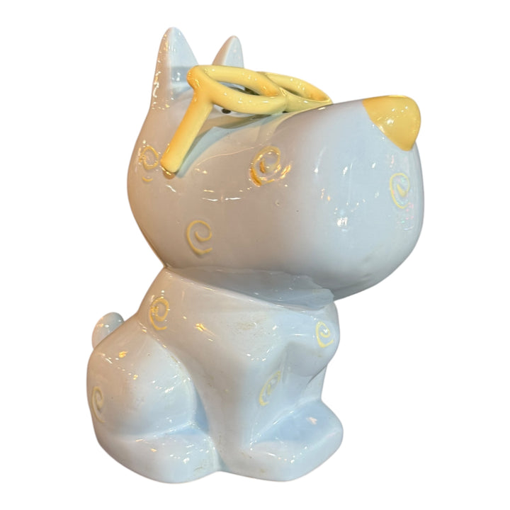 Ceramic Dog Piggy Bank