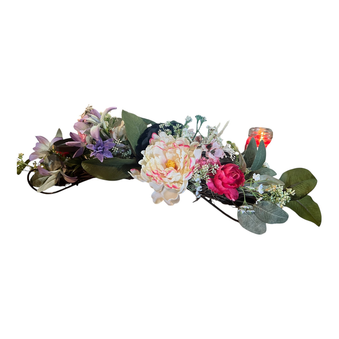 Floral Centerpiece / Candleholder