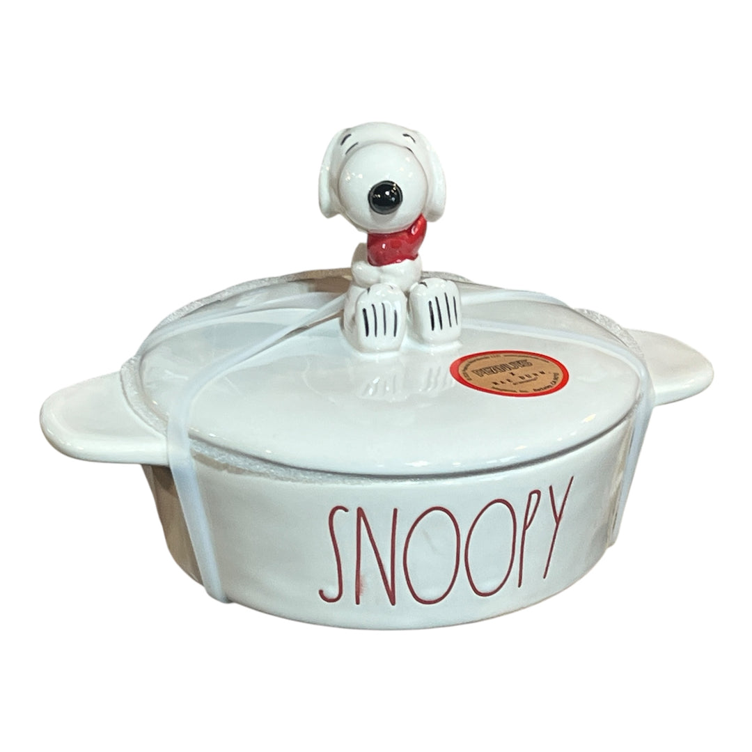 Valentine's Day - Rae Dunn Snoopy Brie Baker / Mini Covered Casserole