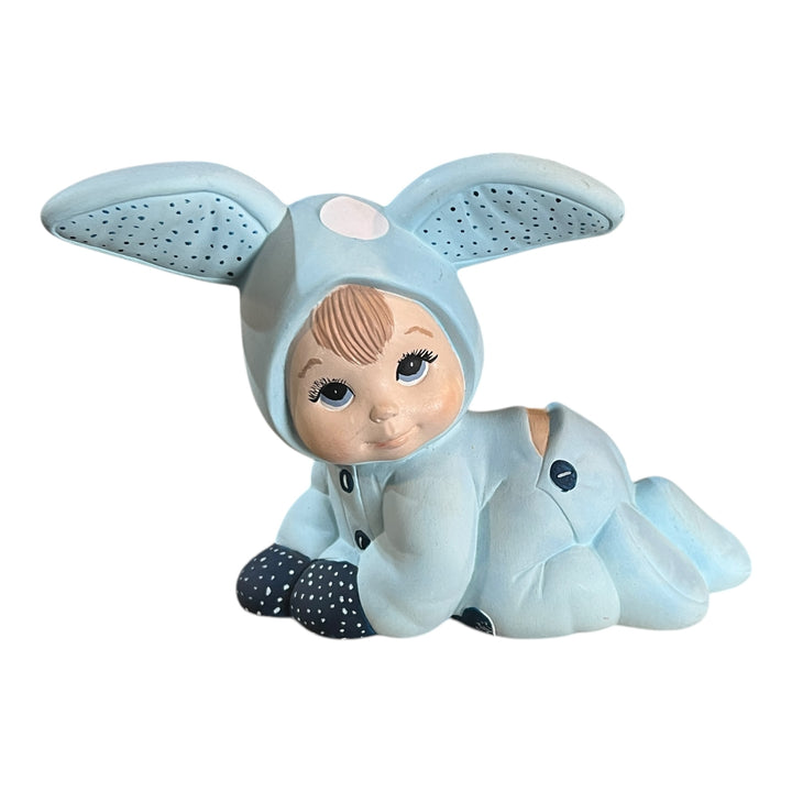 Easter - Ceramic Baby in Bunny Suit