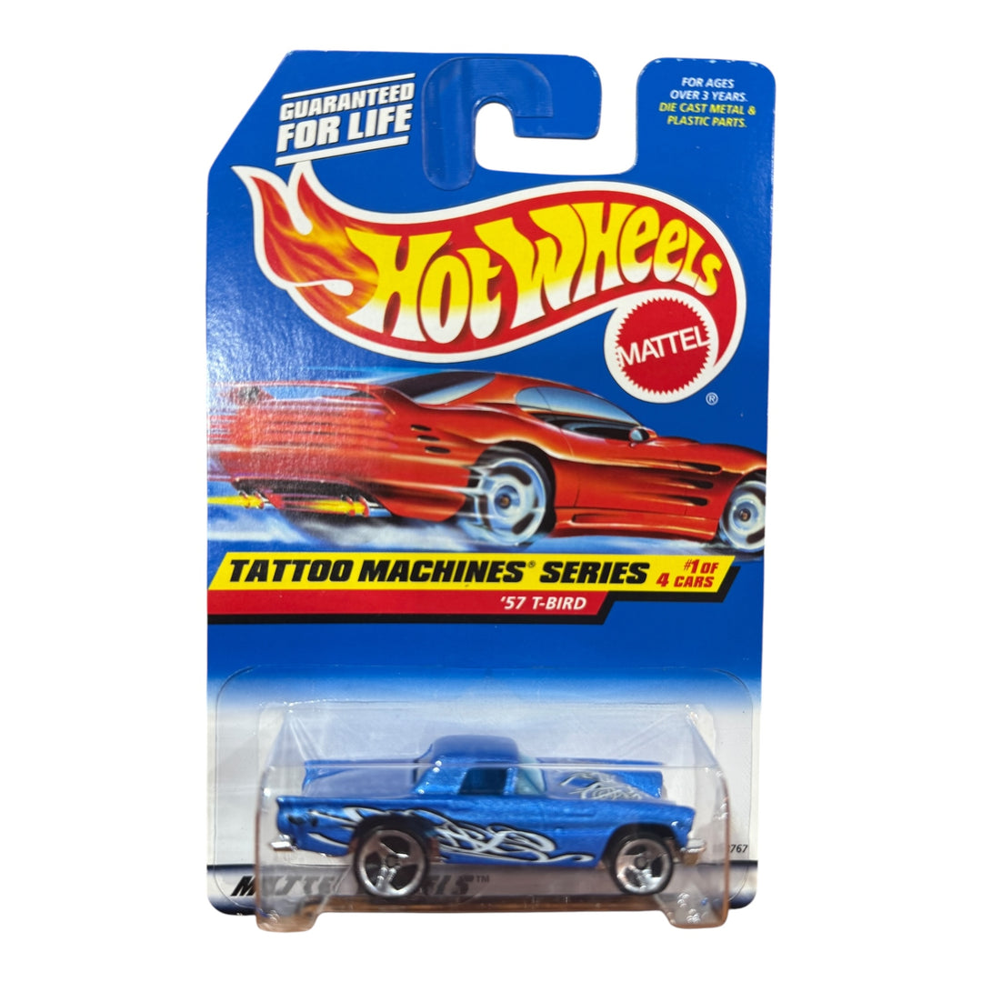 Hot Wheels Tattoo Machines Series #685 '57 T-Bird