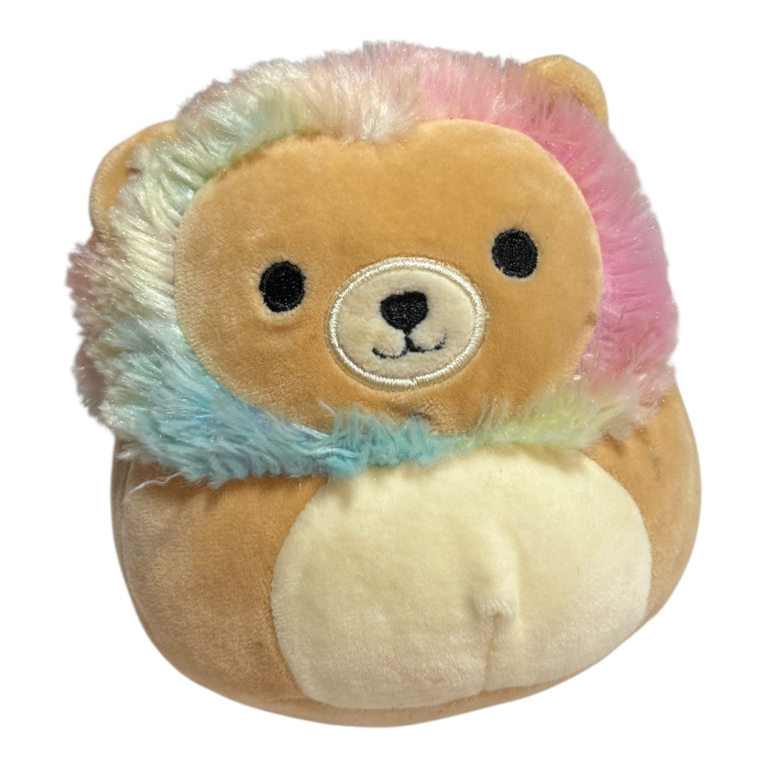 Plush - Leonard the Lion with Rainbow 5"