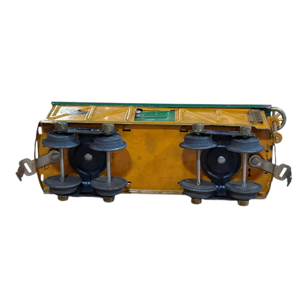 Trains - American Flyer Lines O Gauge Prewar Tin Litho Metal Freight Train Box Car 3208