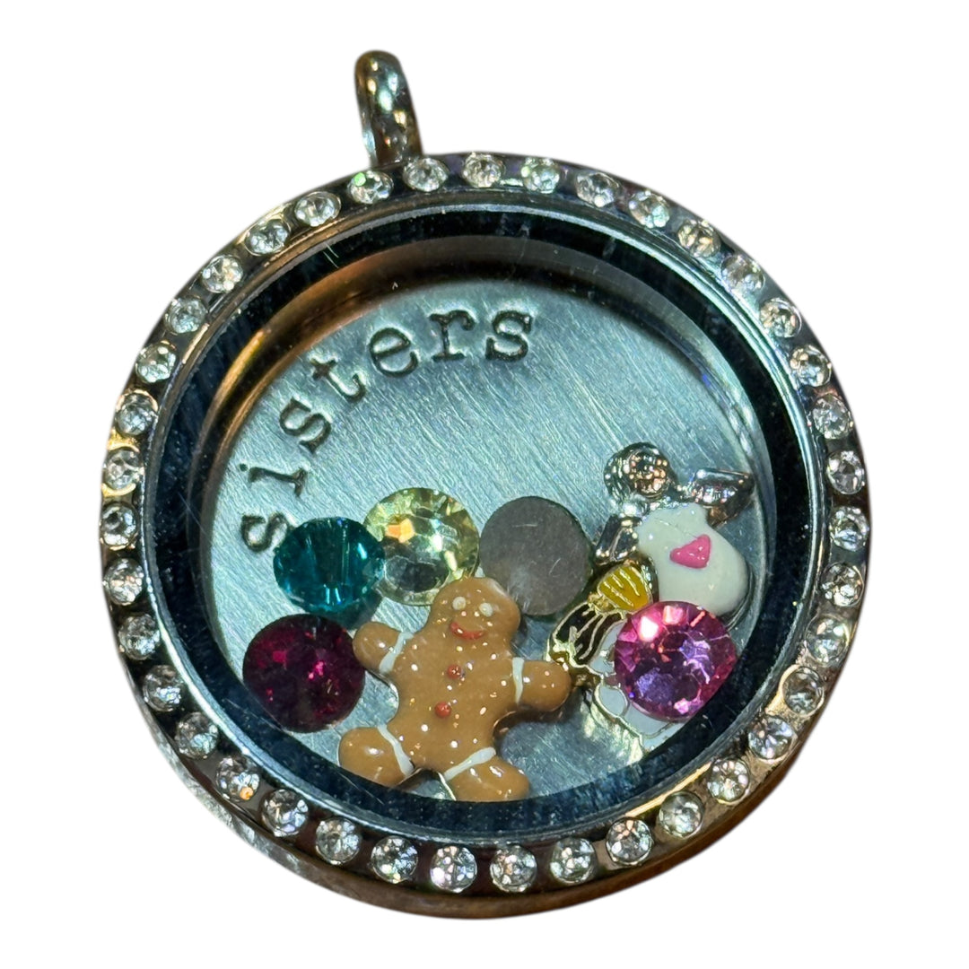Origami Owl Locket with Charms