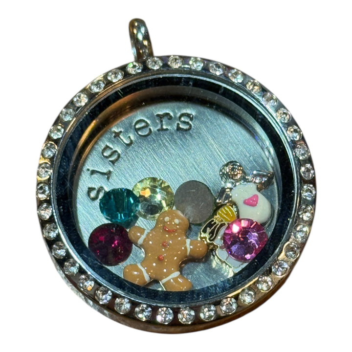 Origami Owl Locket with Charms