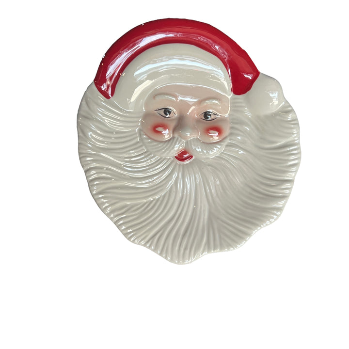 Pottery Barn Santa Luncheon Plate