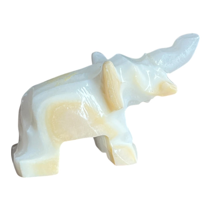 Quartz Elephant White
