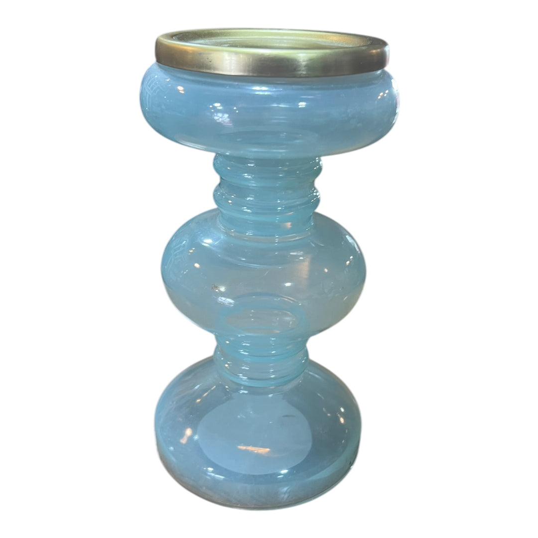 Blown Glass Candleholder