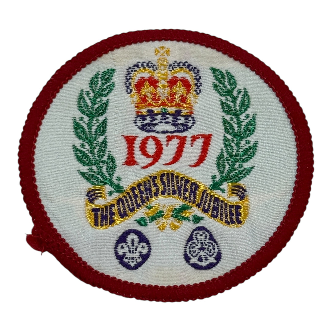 The Queens Silver Jubilee 1977 Patch
