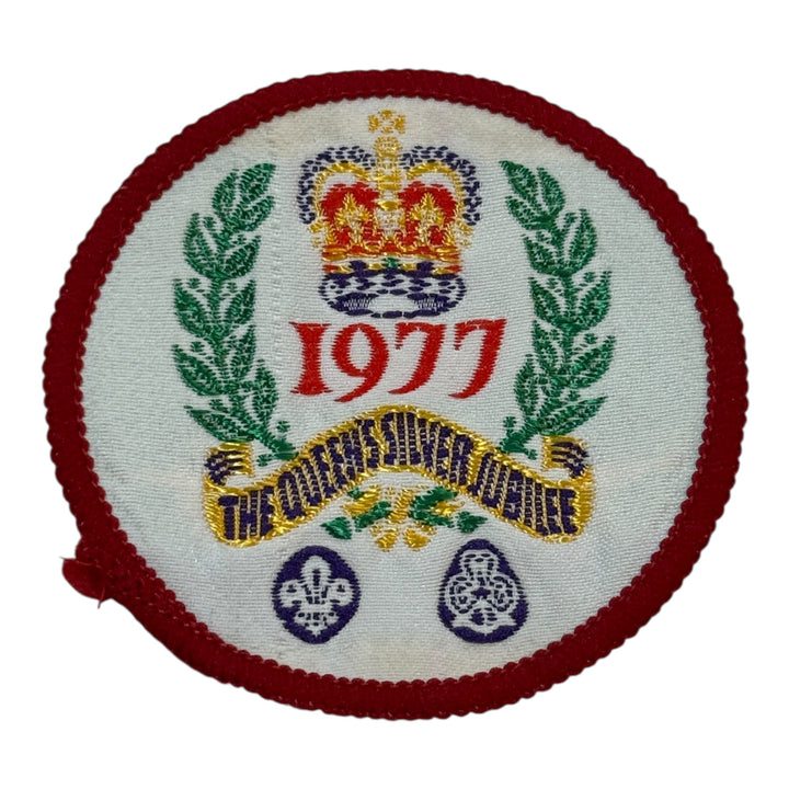 The Queens Silver Jubilee 1977 Patch