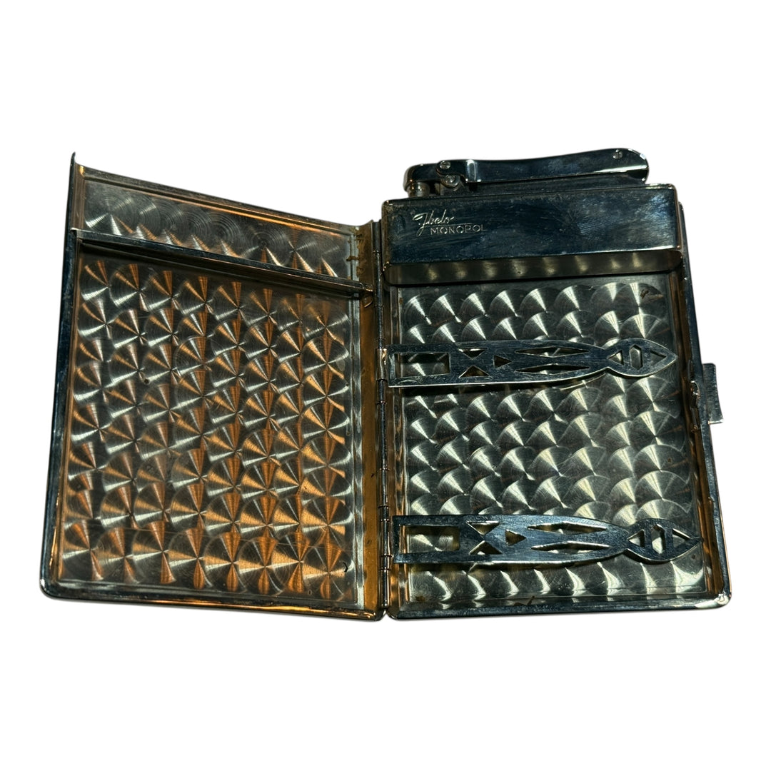 Vintage Ibelo Cigarette Case / Lighter