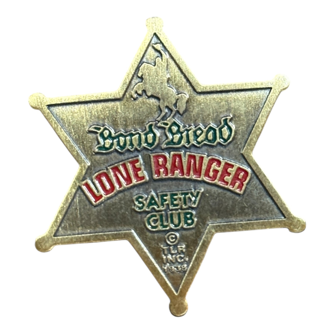 Lone Ranger 1938  Bond Bread Safety Club Gold Star Jo