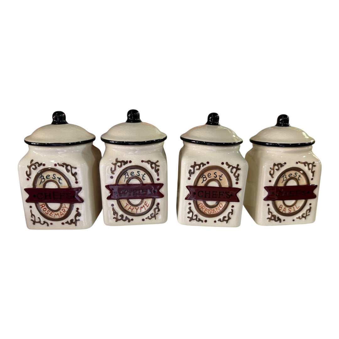 Home Interiors Spice Canister Set