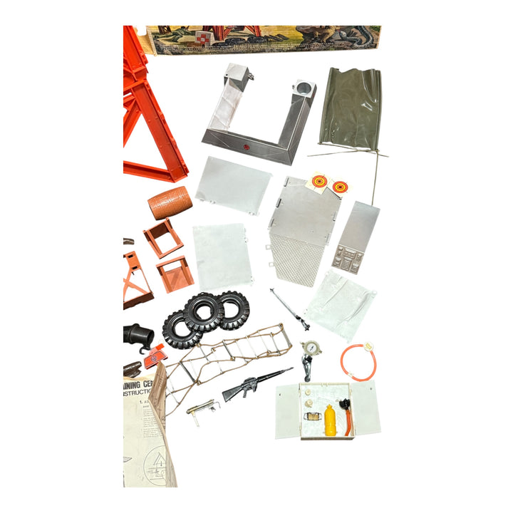 Vintage 1974 Hasbro GI JOE Adventure Team Training Center Set