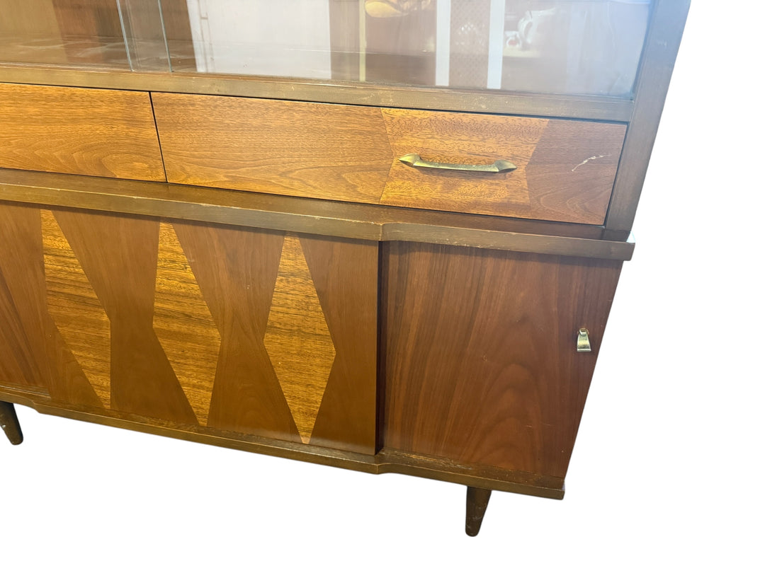 Danish Mid Century Modern China Cabinet PICKUP ONLY