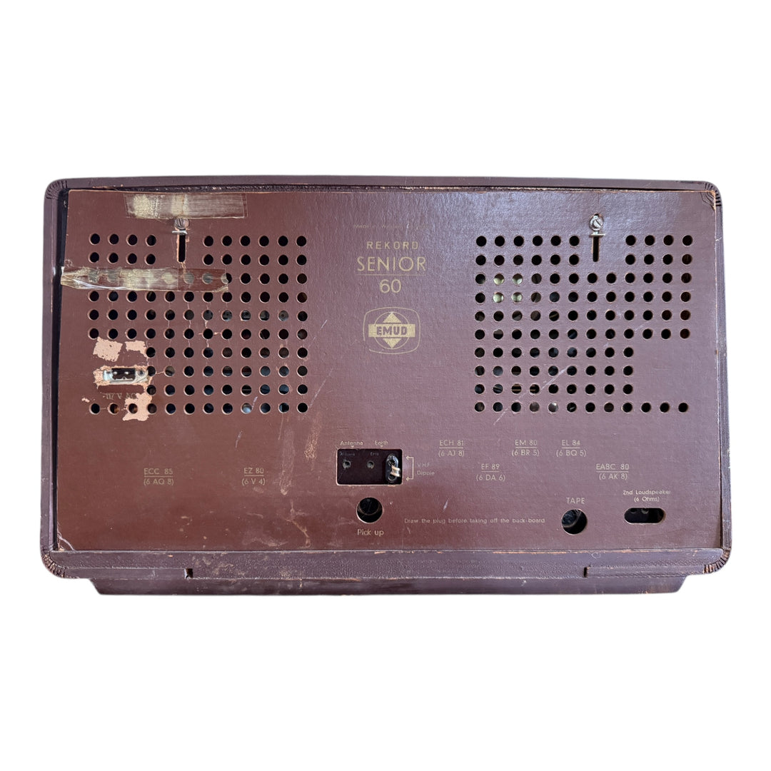 Vintage Emud Rekord Senior 60 AM/FM Radio West Germany