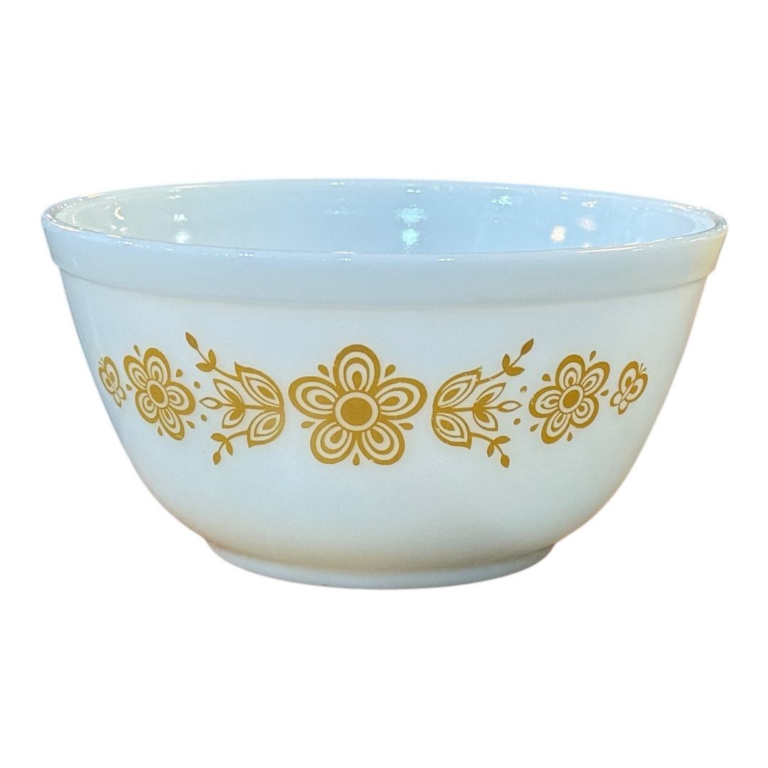 Vintage Pyrex Butterfly Gold Nesting Mixing Bowl #402 1 1/2 qt