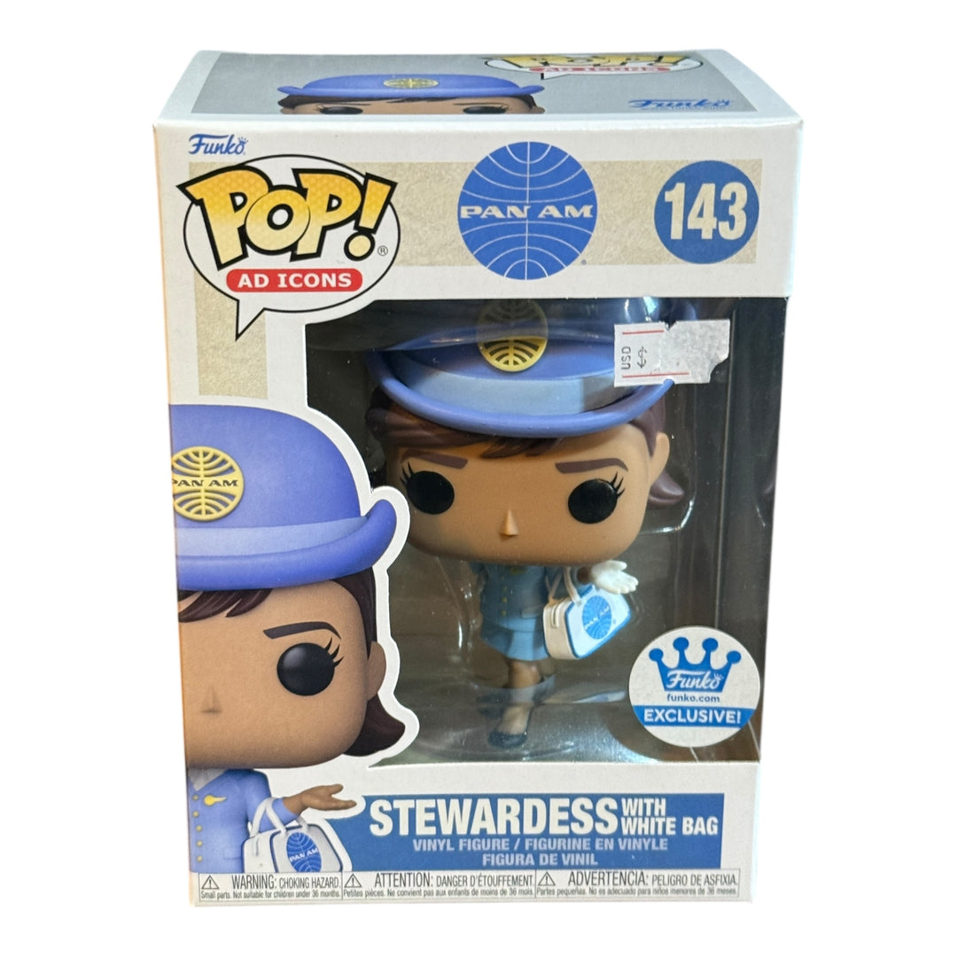 Funko Pop - Pan Am Stewardesss with White Bag #143