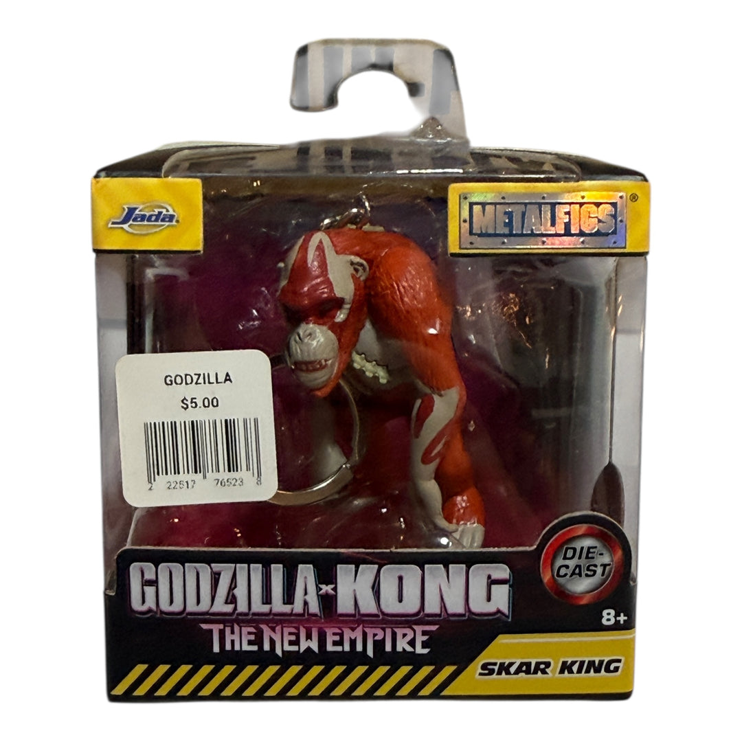 Metalfigs Godzilla Kong The New Empire Keychain - Skar King