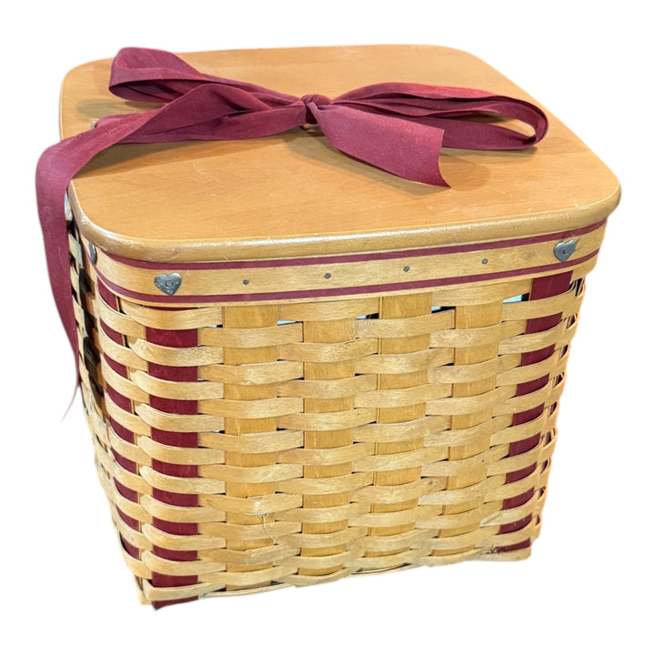 Longaberger Sweetheart Large Sweetest Gift Basket