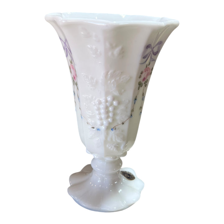 Westmoreland Glass Vase Milk Glass