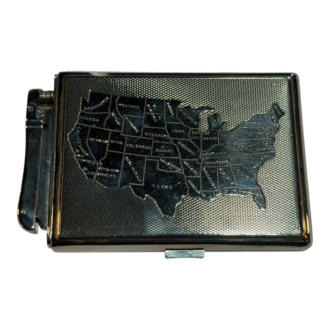 Vintage Ibelo Cigarette Case / Lighter