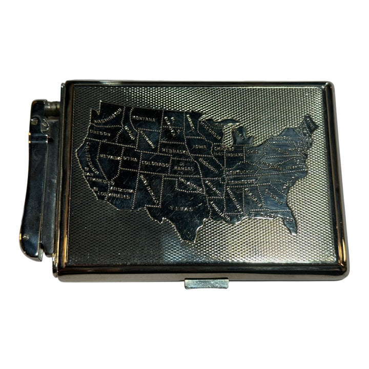 Vintage Ibelo Cigarette Case / Lighter