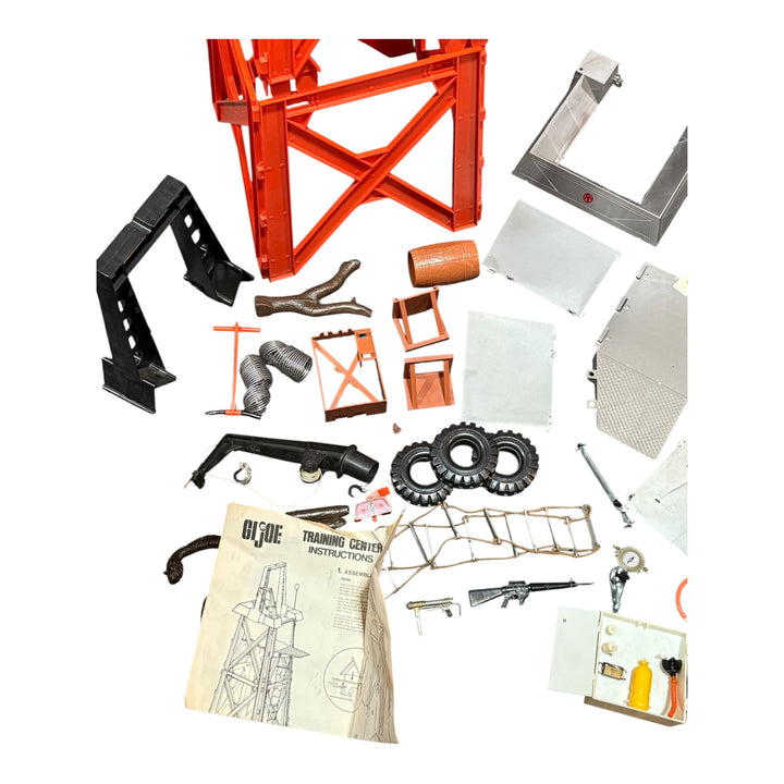 Vintage 1974 Hasbro GI JOE Adventure Team Training Center Set