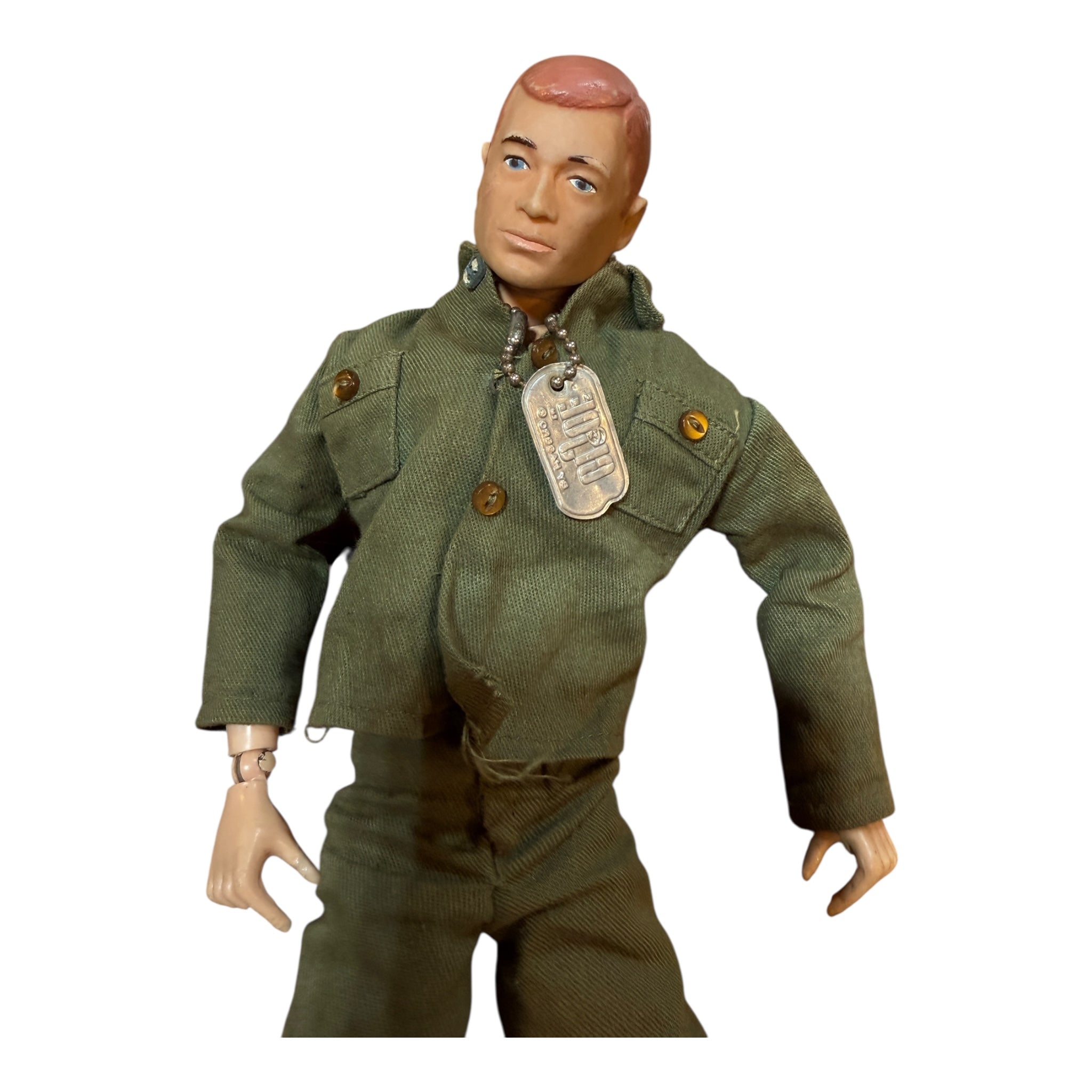 GI Joe Action Soldier Painted Head 12″ GI Joe 1964 Hasbro Vintage