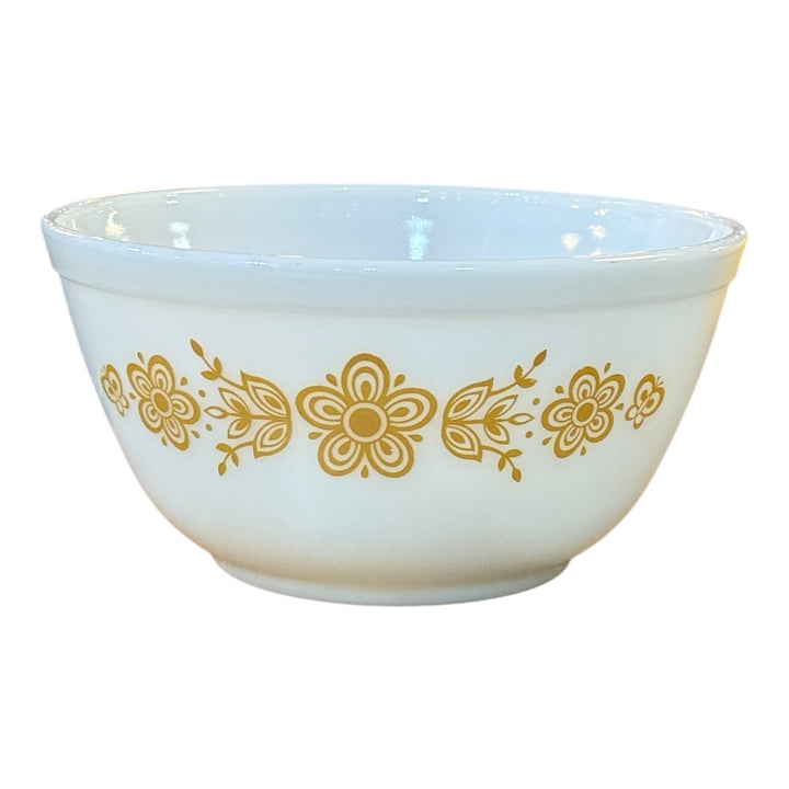 Vintage Pyrex Butterfly Gold Nesting Mixing Bowl #402 1 1/2 qt