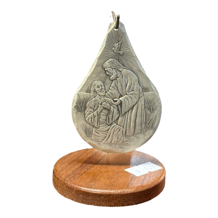 Wendell August Forge Ornament - The Baptism 1999 1st Edition The Life of Christ