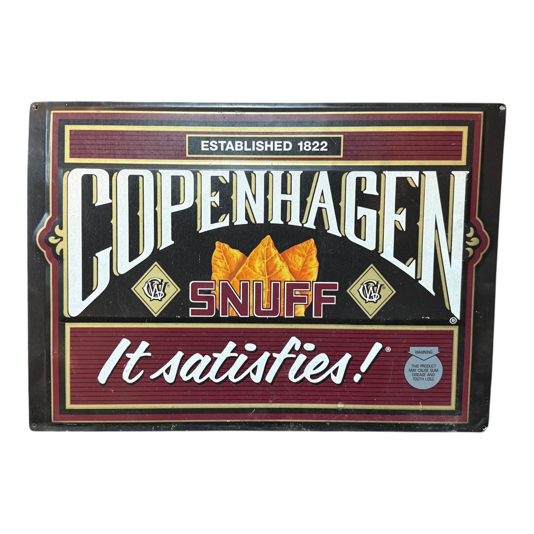 Copenhagen Metal Sign