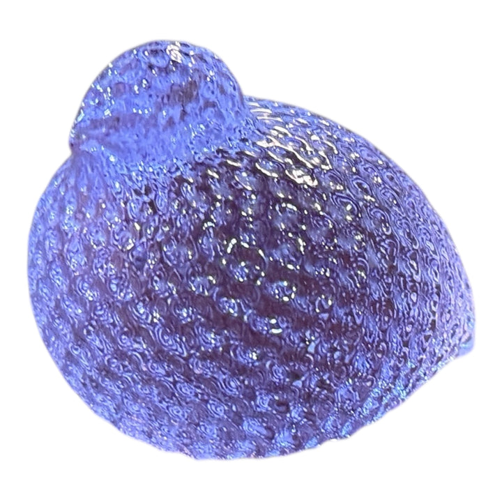 Vintage Purple Glass Quail Bird Figurine Paper Weight