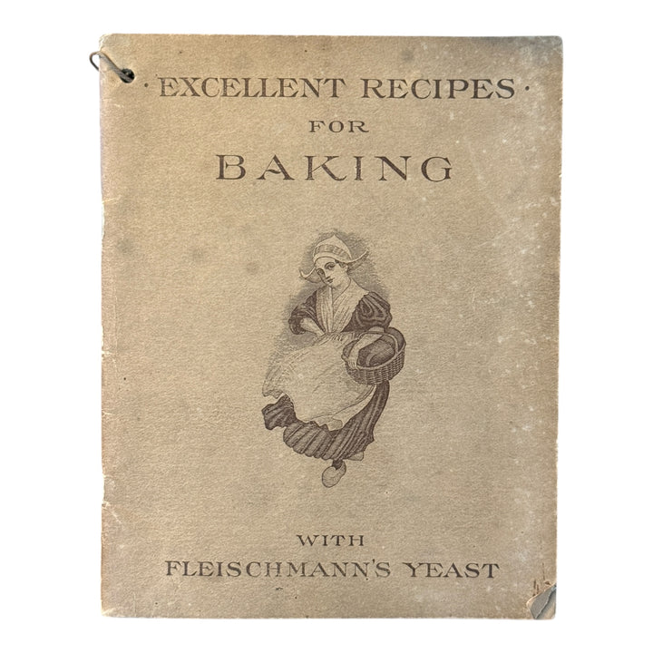 Recipes for Baking Antique Cookbook, Fleischmann's Yeast 1910 Good Cond. OH