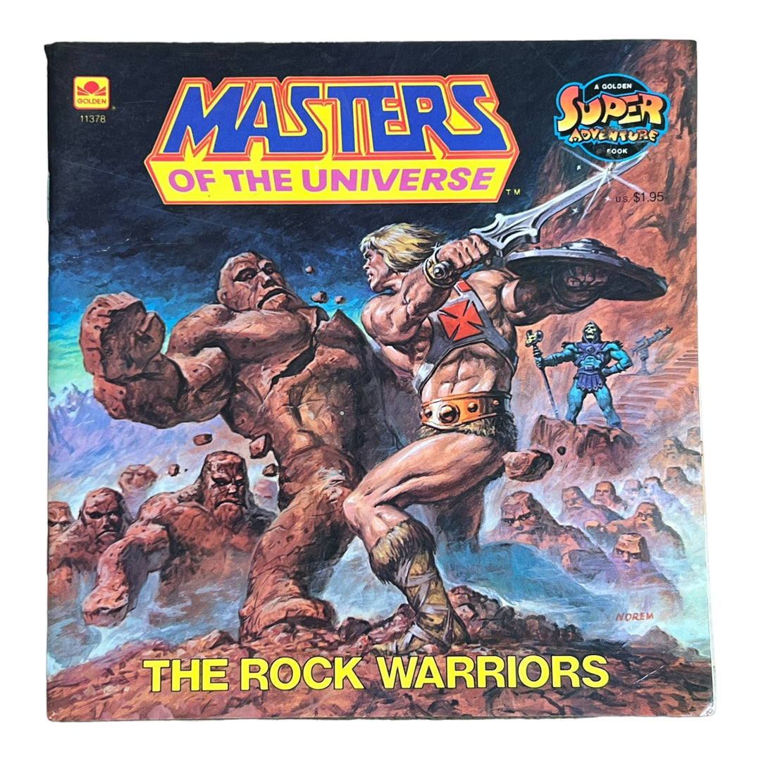 Golden Book - Masters of the Universe Book "The Rock Warriors"