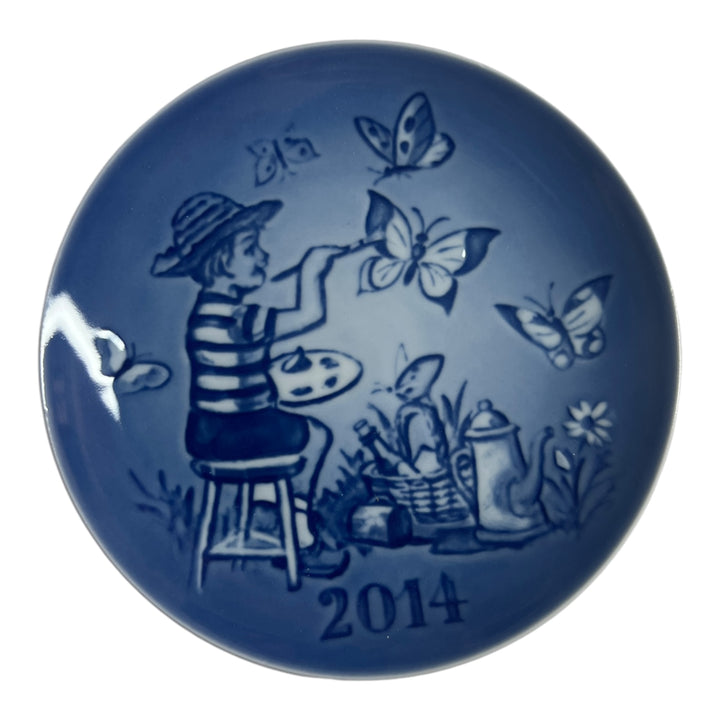 Bing & Grondahl Children's Day Plate - 2014 Flying Imagination