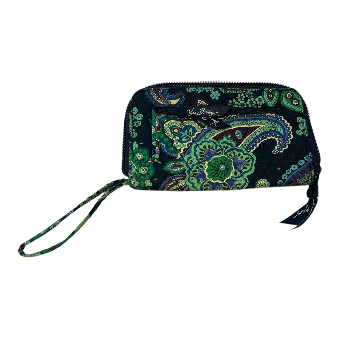 Vera Bradley  Blue Rhapsody Green Wallet