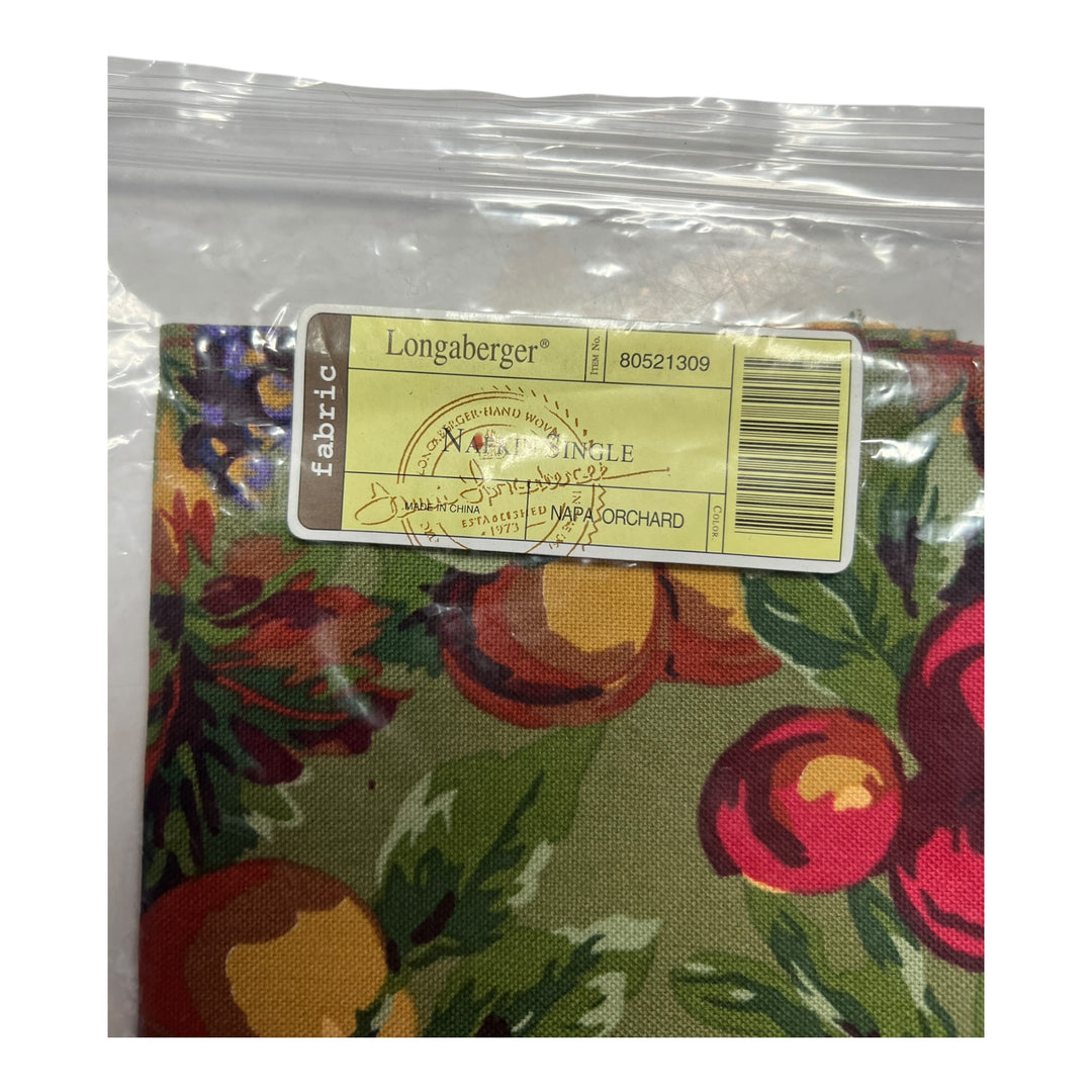 Longaberger Napkin Single Napa Orchard